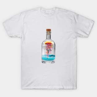 Electric Jellyfish in a Bottle T-Shirt